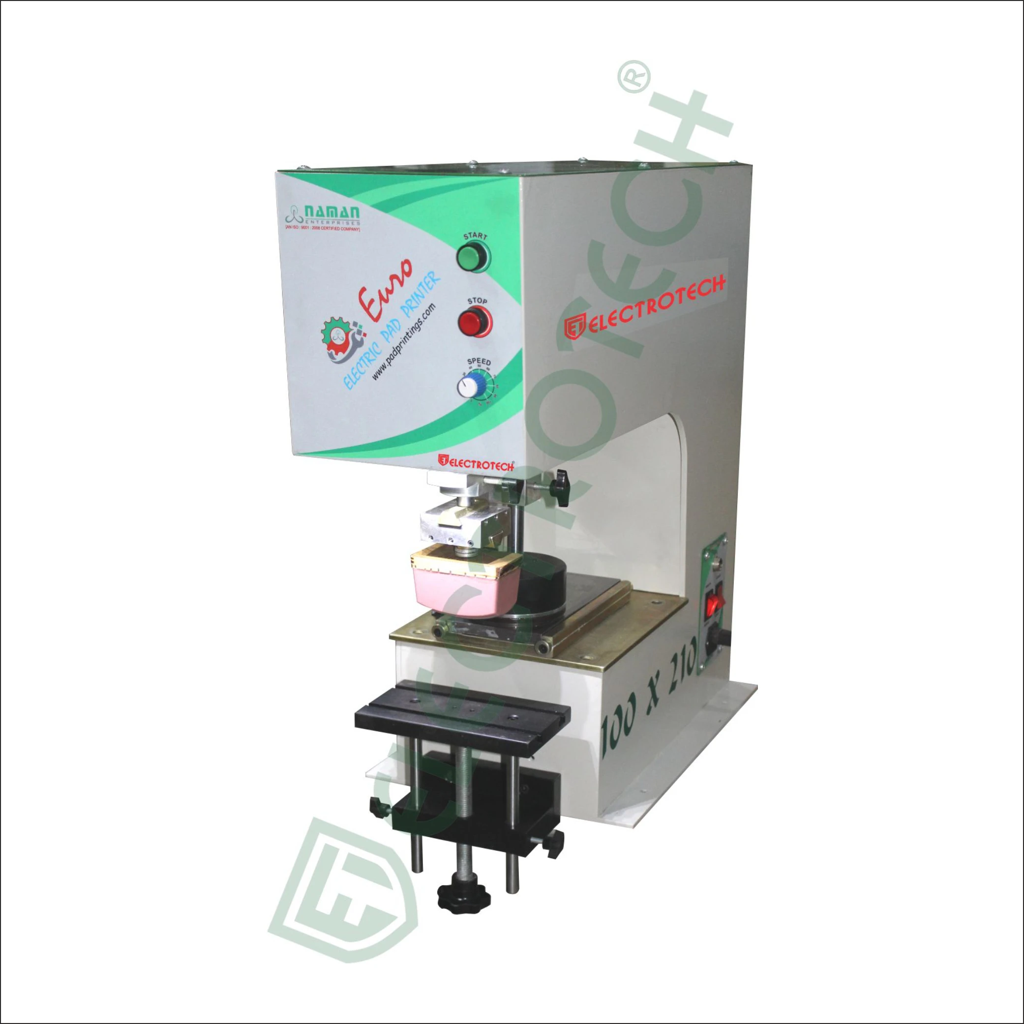 Desktop Electrical Ink Cup High Speed Tampon Pad Printing Machine For Steel Wood Plastic Rubber Low Cost High Quality