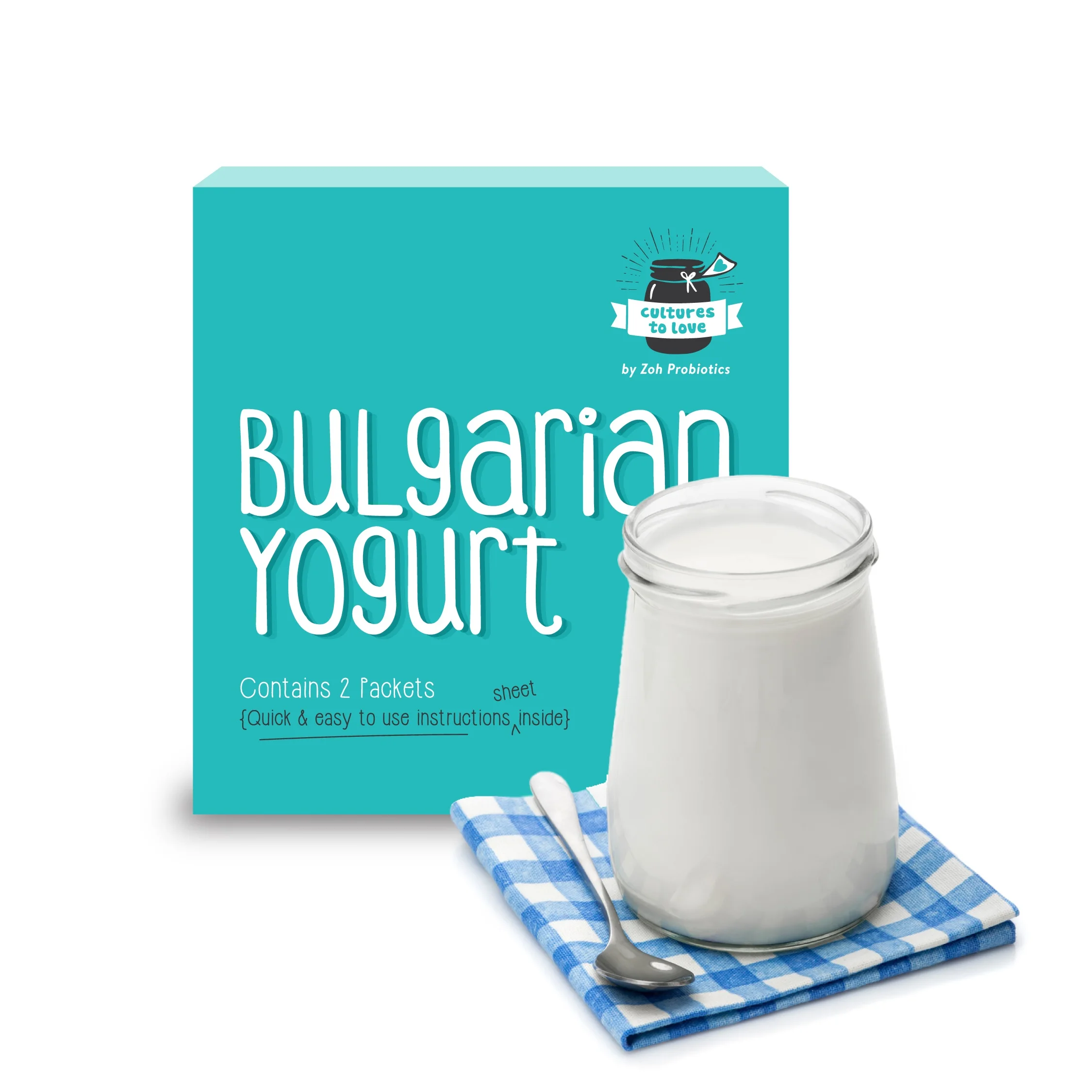 Top Selling Probiotic Starter Culture Bulgarian Yogurt Powder for Health Purpose Available Bulk Export from Indian Manufacturer