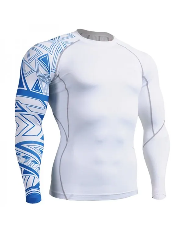 Custom Made Rash Guards High Quality BJJ MMA Men Rashguard