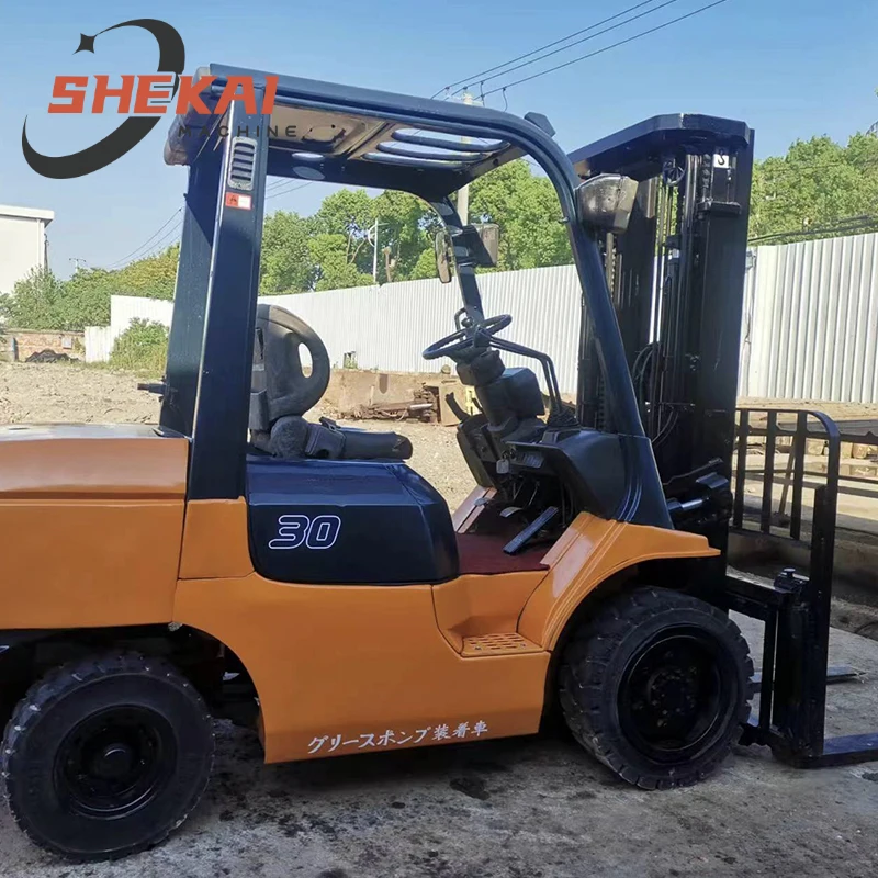 made in Japan imported diesel second hand used forklift