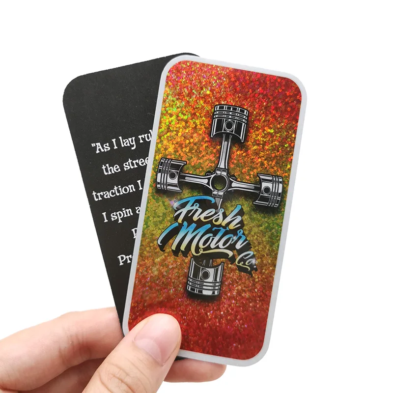 PVC Vinyl Matt Uv Resistant Bumper Sticker Qr Code Double Sided Car Decal Die Cut  Label Sticker Printing