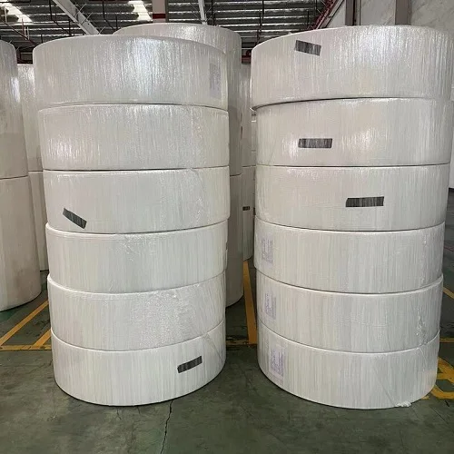 New Stock Reel Jumbo Rolls Tissue with Natural brightness without impurity and whitener, Bleach Bulk Selling