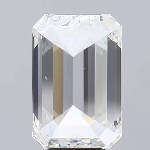 CVD Emerald 8.07ct F Color VS1 clarity Emerald Cut Diamond Lab Grown Diamond White Color IGI Certified 585391570