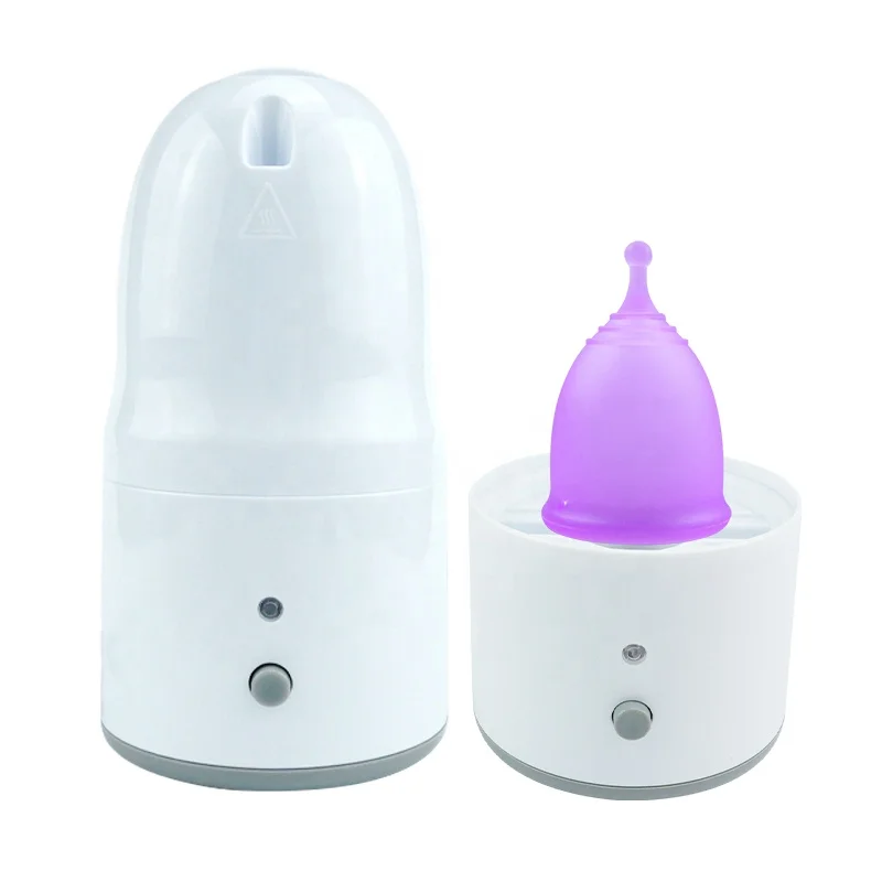 Sanitizing Menstrual Cup Disinfecting Box Cleanser Steam Sterilizer Menstrual Cup Steamer