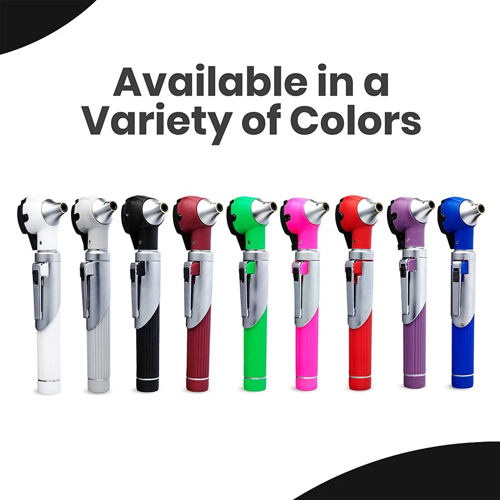 New Arrival Fiber Optic Otoscope Set High Quality Digital Ophthalmoscope Operating Mini Otoscope Diagnostic Ear Scope With Light