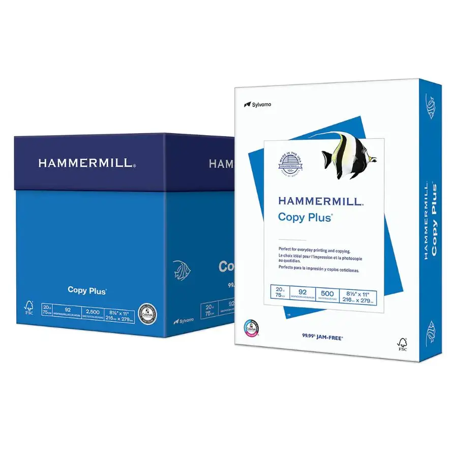 Original Hammermill Paper A4 Paper One 80 GSM 70 Gram Copy Paper / A4 Copy Paper 75gsm / Bond Paper