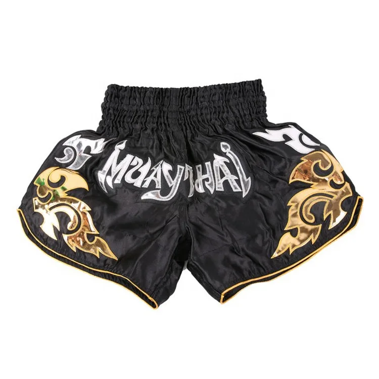 Unisex High-Performance MMA Fightwear Muay Thai Shorts Custom Branded White Black Short Length With Elastic Waist for Adults