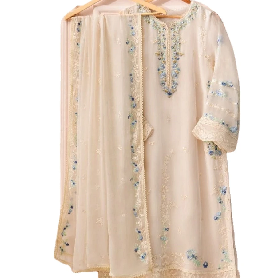 Best Quality Salwar Kameez Chiffon Suit indian Pakistani Designer Dress Wedding Cloth Collection Selling Dress 2023