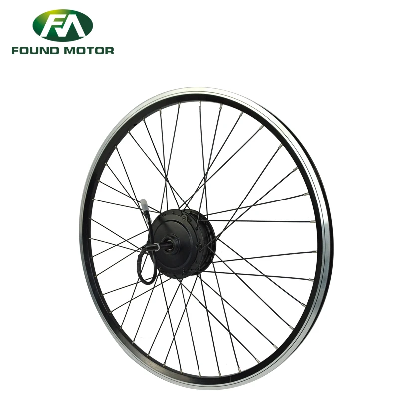 High Torque 48V 350W Brushless BLDC Geared Rear Drive Ebike Hub Motor