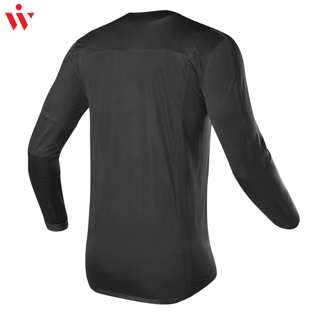 2023 Professional Customized Logo Printing Light Weight Outdoor Racing Wear Motocross Shirt With Full Sleeves