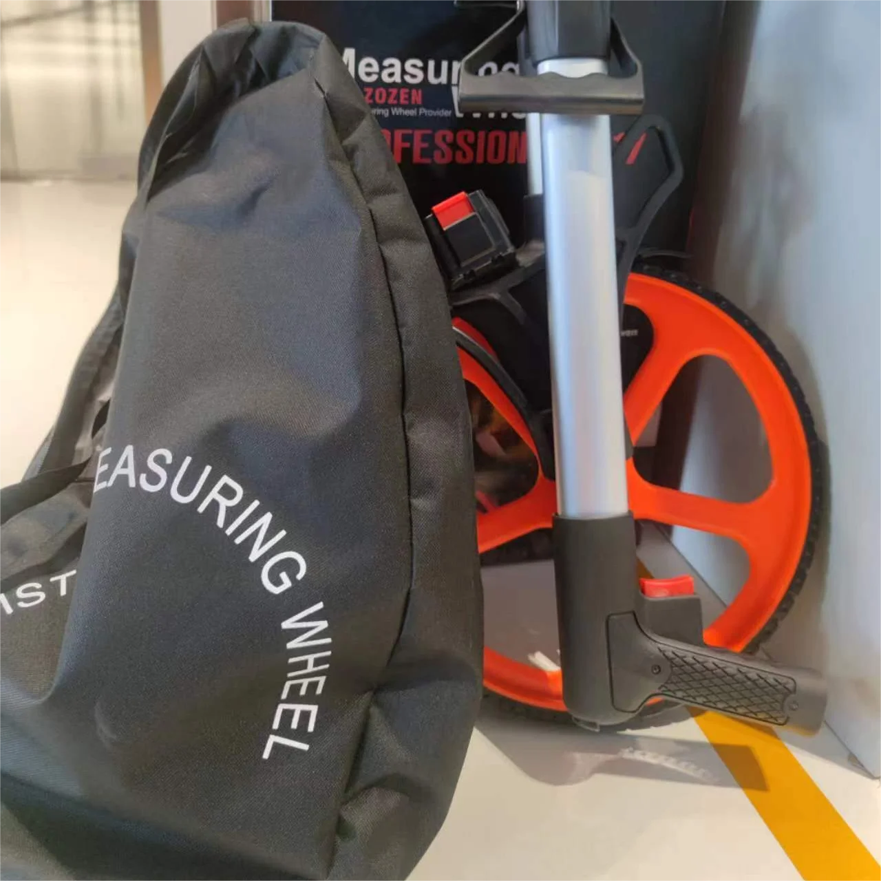 Portable Handbrake Engineering Special Measuring Tool Hand Push Wheel Mechanical