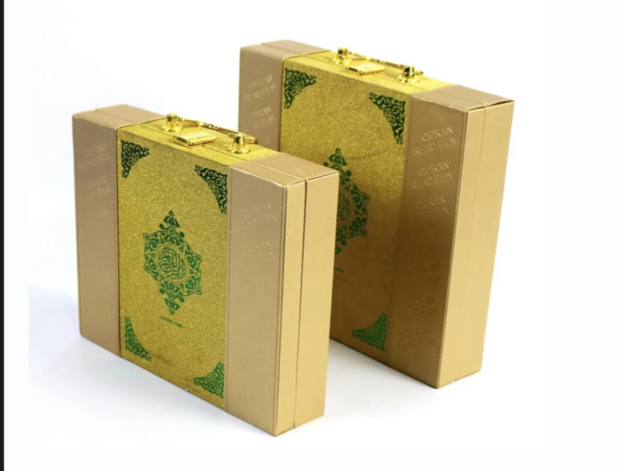 Factory direct Best Selling Small size Luxury Golden Digital Quran Read Pen for Muslim To Read and Learn Quran