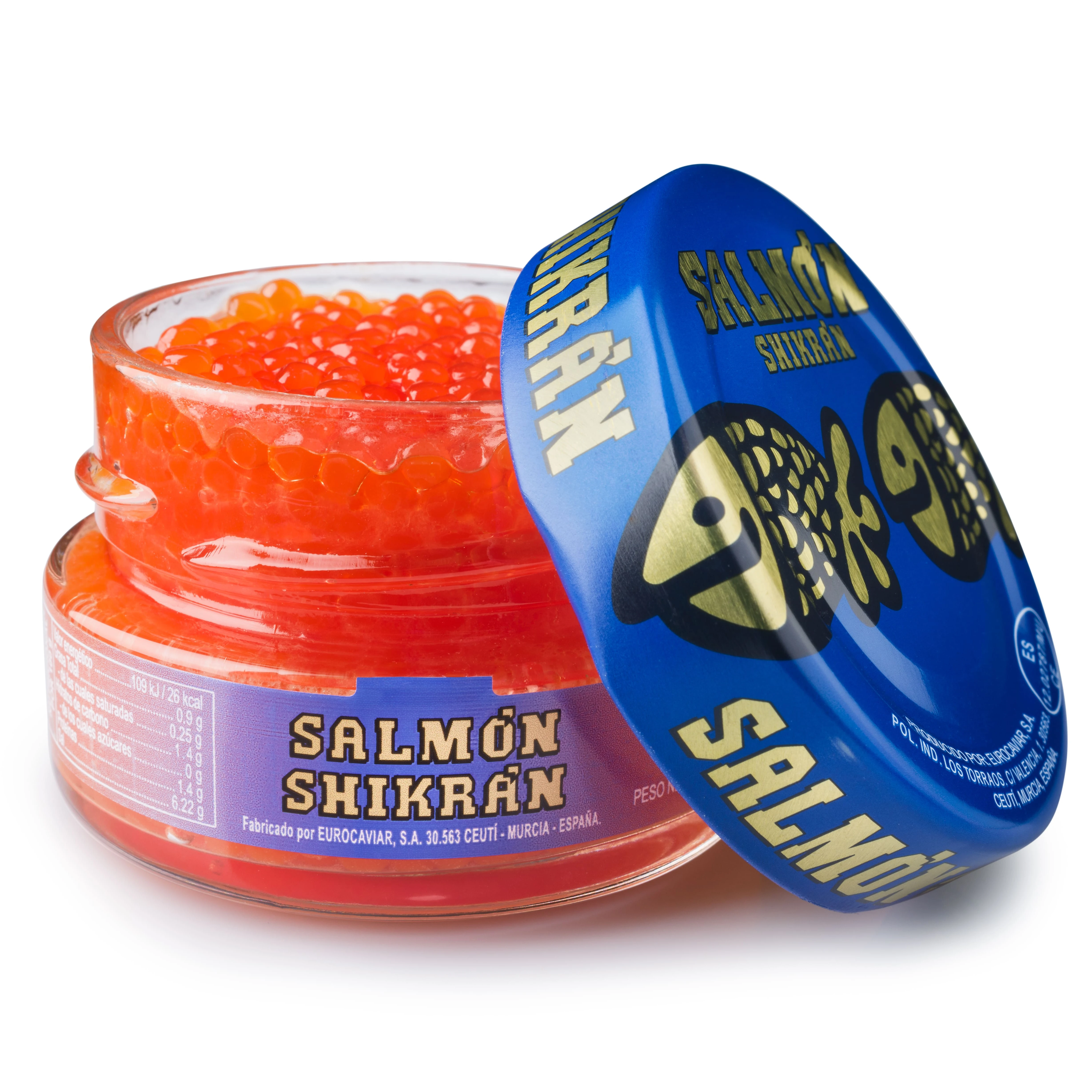 Top quality Spanish 50g smoked salmon in spheres for food service