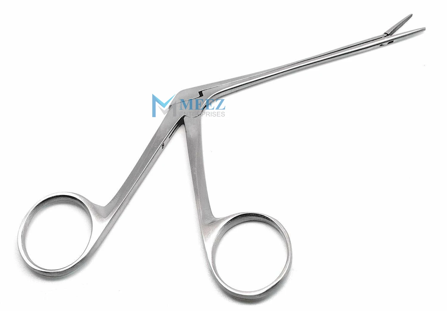 New Arrival Crocodile Serrated Forceps Tips Open Shaft 4.5 mm Laparoscopy Stainless Steel Made In PK