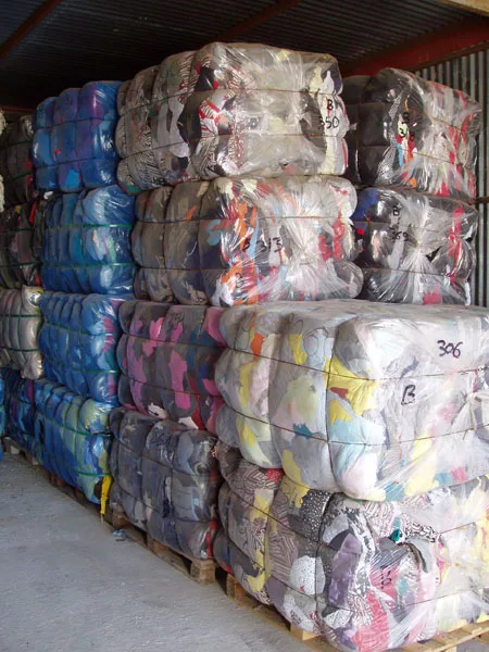 INDUSTRIAL WIPPING - CLEANING RAGS BALES