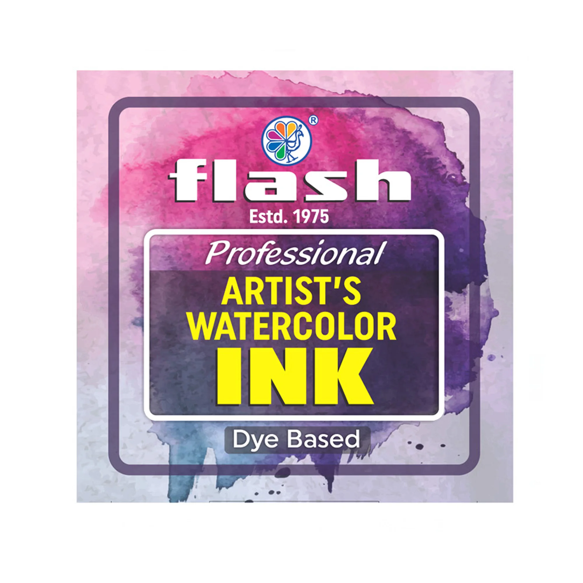 Top Quality Watercolor Ink Set 16 colors 20ml pack High Pigmented Non Toxic Kids Safe Water Color Ink for Kids and Artist