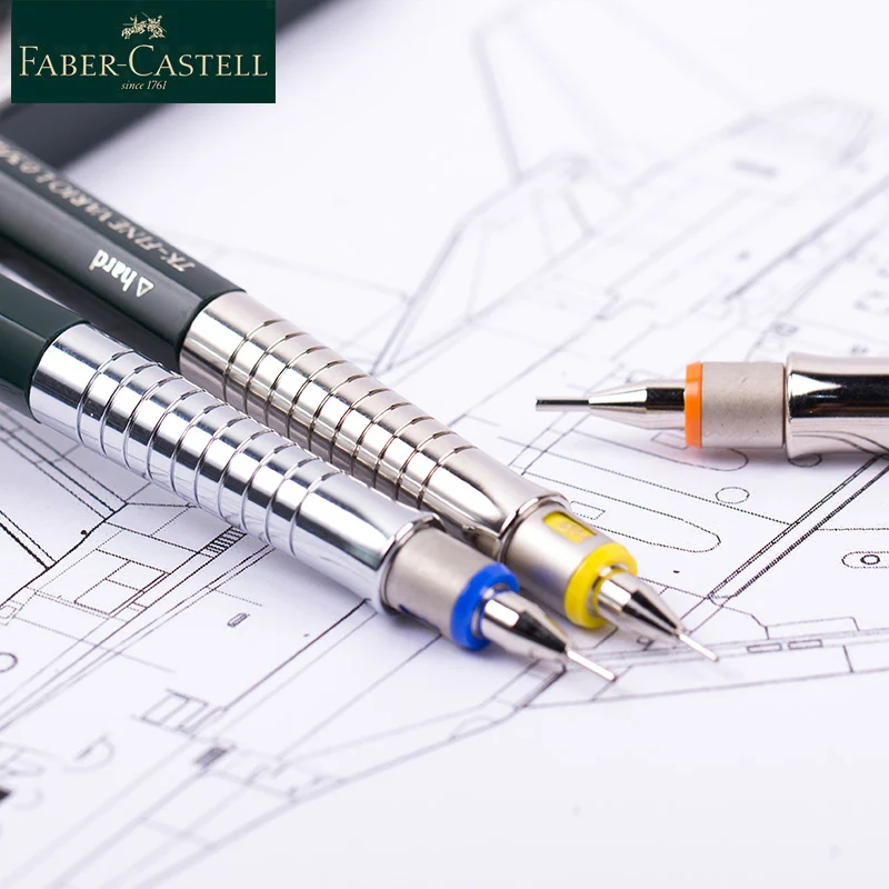 Металлический механический карандаш Faber Castell 13530 0 35 5 мм 7 1 высокое качество долговечные канцелярские принадлежности для письма
