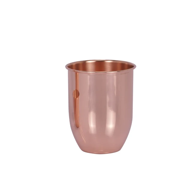 Copper Glass modern drinking water copper glasses for tabletop and home restaurant use for hot sale