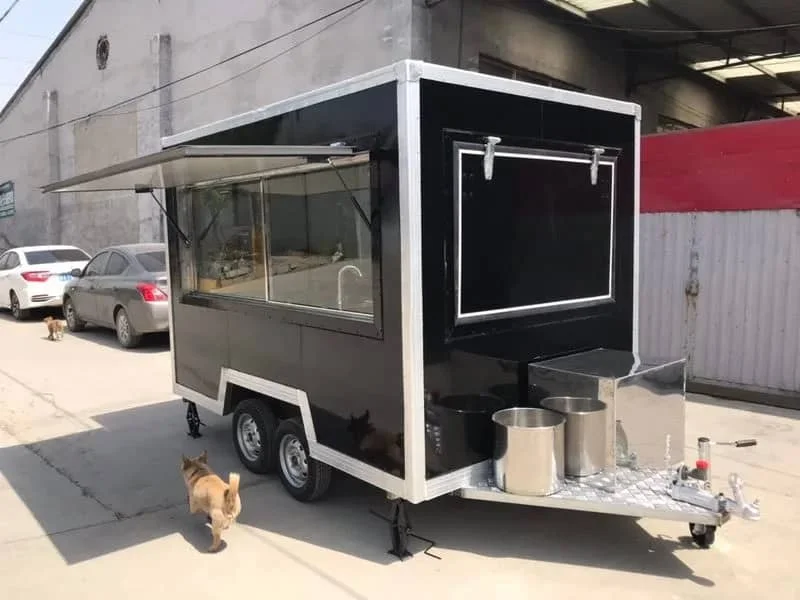 Quality Fully Equipped enclosed mobile food truck trailer for sale