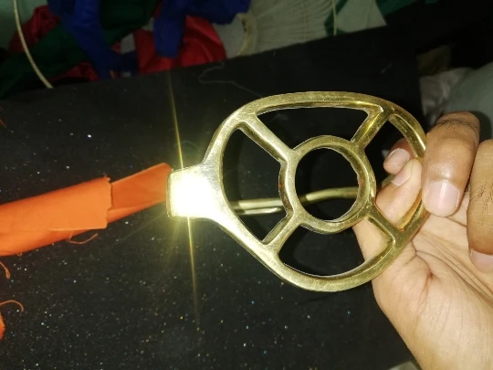 Top Quality golden Spanish stirrups horse riding steel