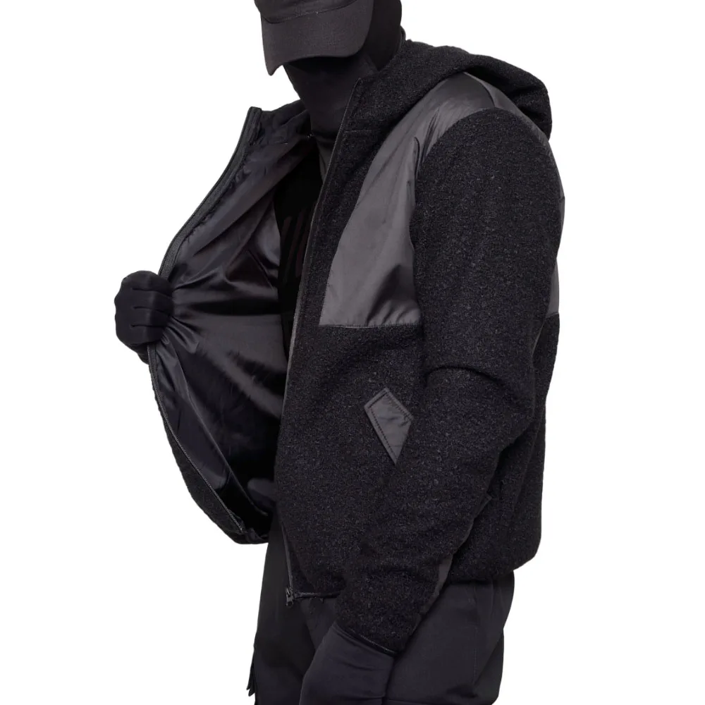 Techwear Jacket tech wear spring and autumn trend brand black couple tops men leather waterproof outdoor sports jacket