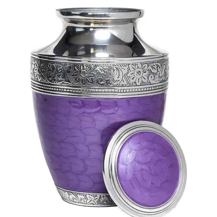 Premium Grade Metal Urn for Human Ashes Rust Resistant and Elegantly Designed for Honoring and Preserving Precious Memories