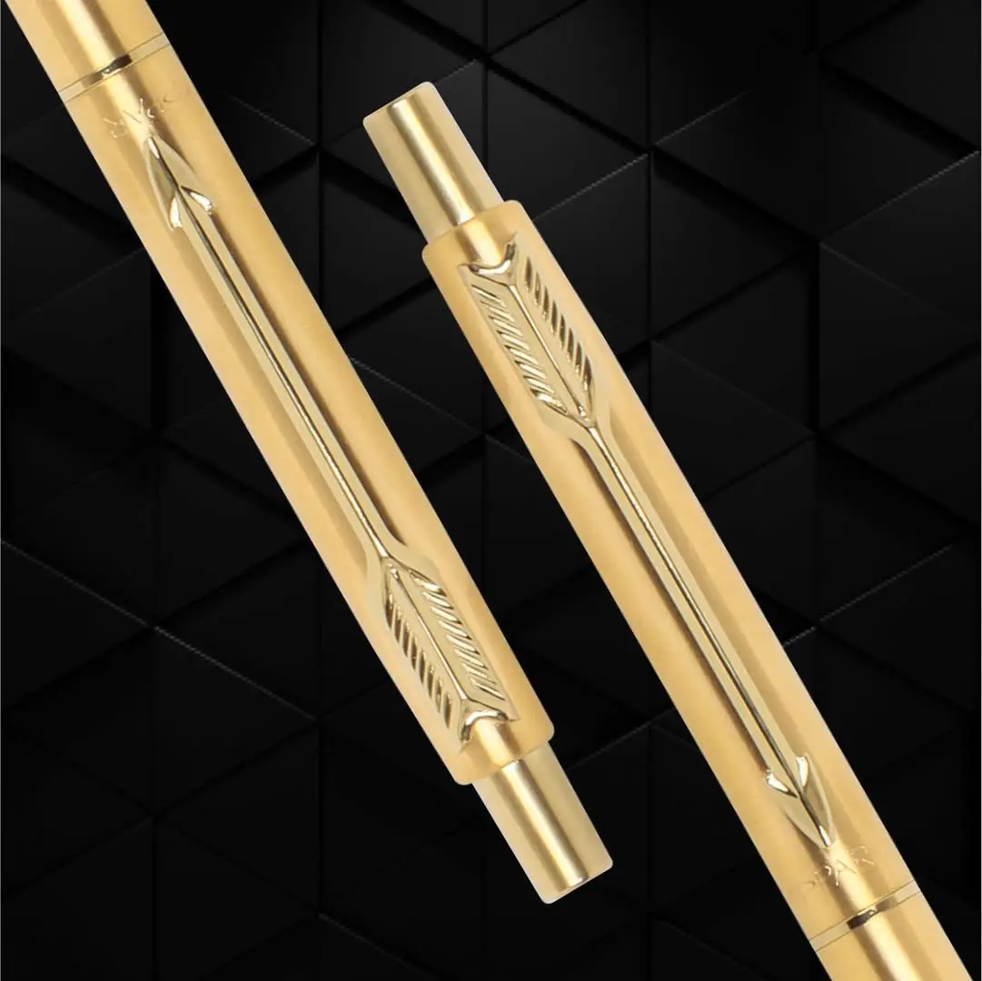 Luxury High Quality Stainless Steel Parker Jotter Classic Gold Ballpoint Pens Promotional Gift Custom Logo Click Ballpen