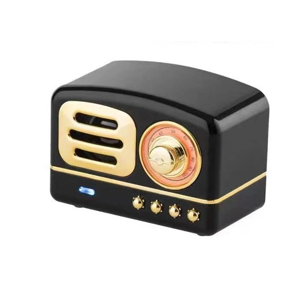 Vintage Retro Wireless Speaker Classic Design with Modern Wireless Connectivity for Timeless Sound Antique Design