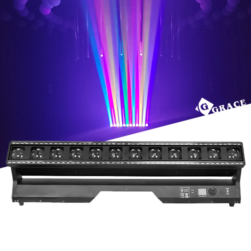 Igracelite 12x40W RGBW 4in1 LED Moving head Stage Bar Concert Stage Lighting DJ Lights