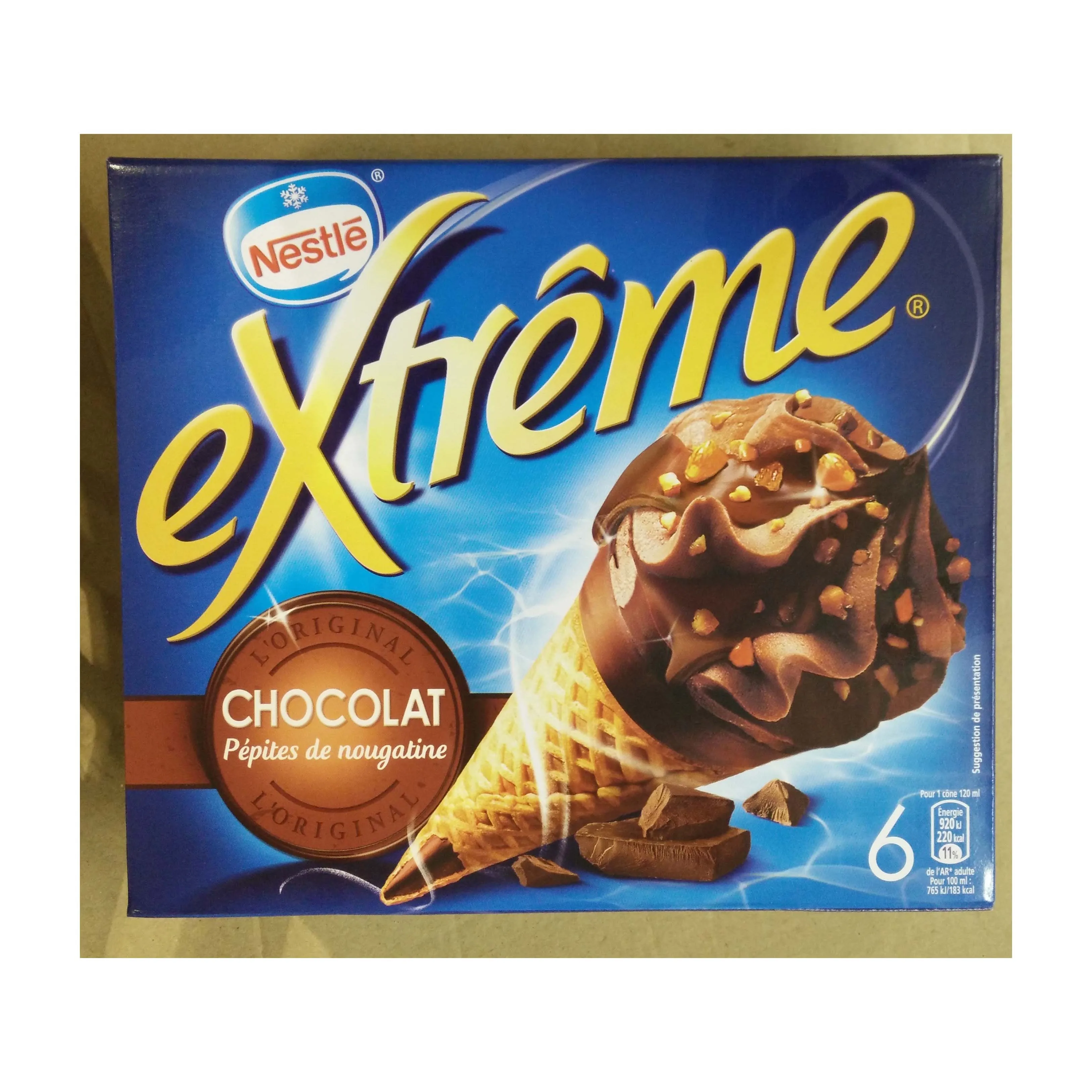 Оптовая Продажа Дешевая цена поставщика белого шоколадного мороженого | Nestle Extreme мороженое