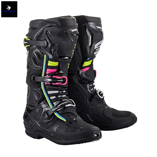 Off Road Motorcycle Riding Boots Outdoor Motorcycle Protective Breathable Shoes Motocross Racing Shoes
