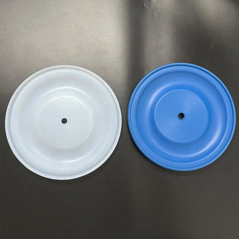 Factory Customized High Quality Regulator valve Pump Spare Parts PTFE Rubber CR White Diaphragm For aodd Pump