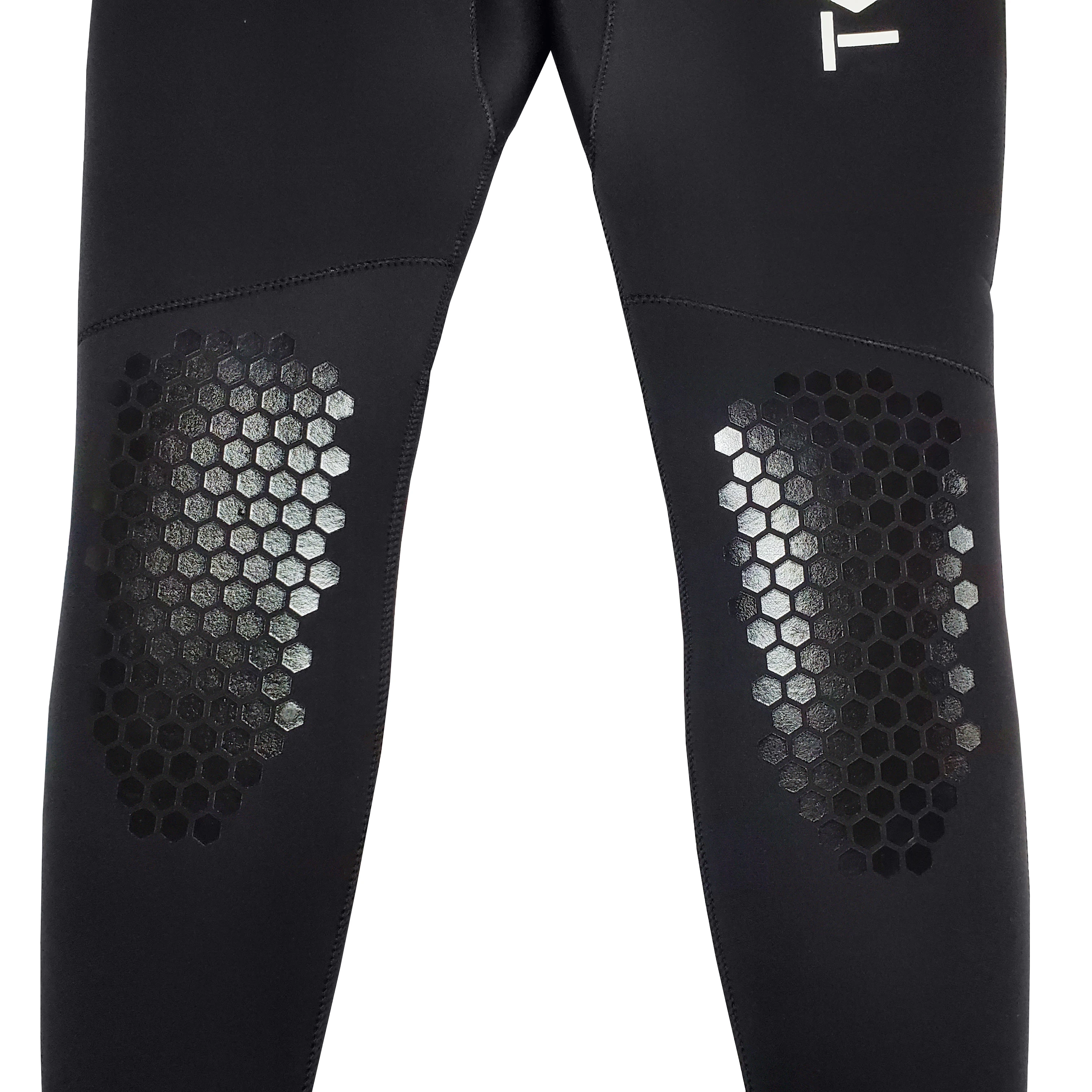 Top Selling 5mm Diving Clothes 5mm Neoprene 2 Pieces Wetsuits with Hood Custom Printed Neoprene Fabric for Diving Suit