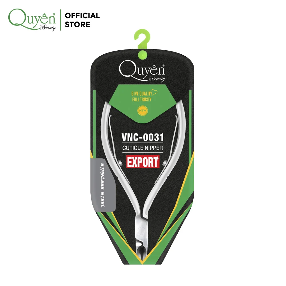 Quyen Beauty Vietnam High Quality VNC-0031 Stainless Steel Cuticle Supplies OEM Cuticle Nipper Clipper