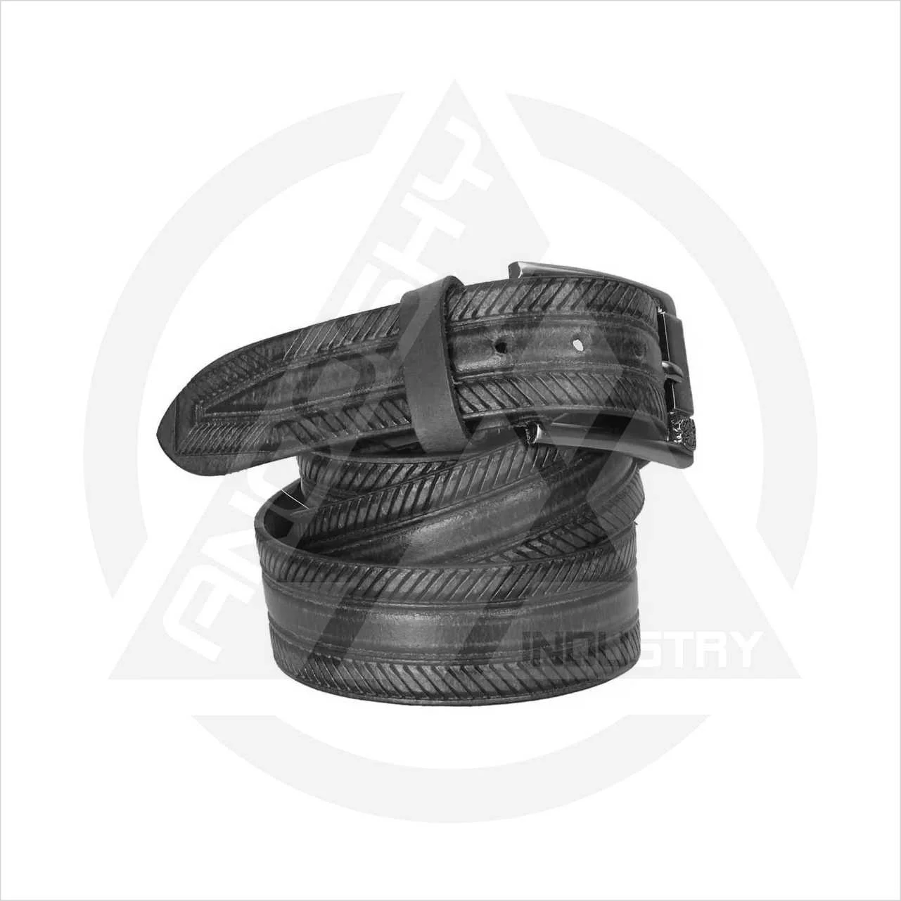 Custom Design Waist Jean Belt with Buckle High Quality Real Cowhide PU Leather Fashion Style Various Colors per OEM Demand