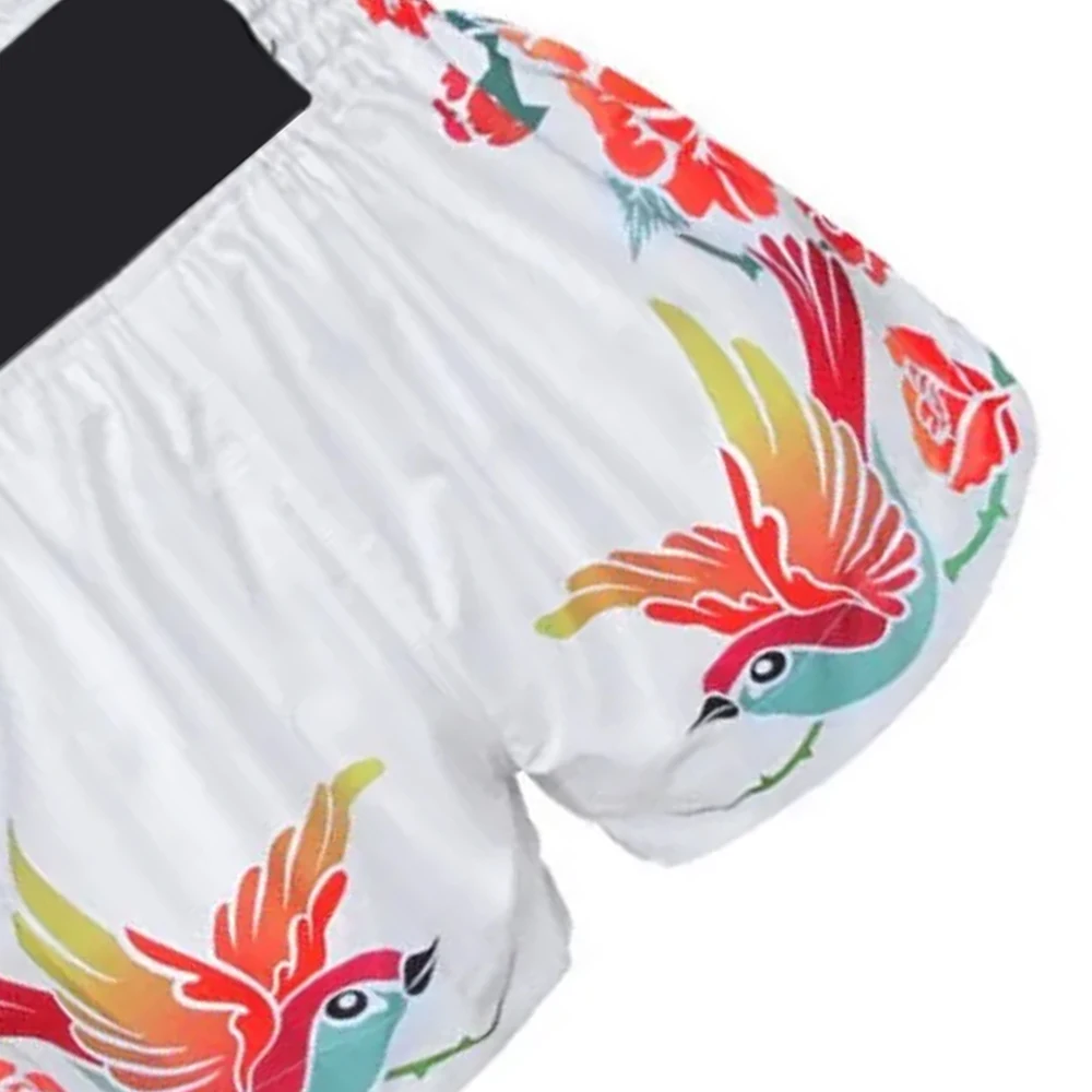 Wholesale Muay Thai Boxing Shorts Kickboxing Fight Wear Muay Thai Shorts Custom Breathable Boxing Mma Shorts