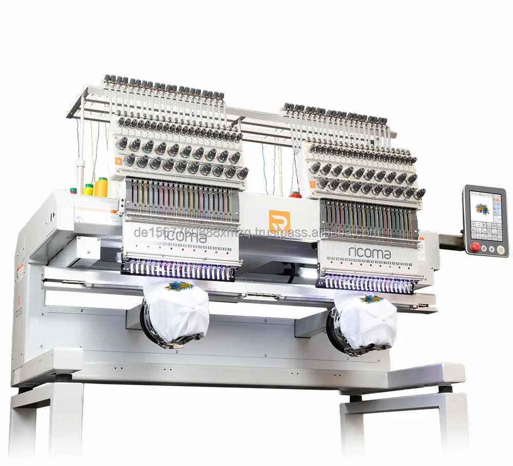 RICOMA MT 1502 Embroidery Machines sewing machine industrial 2 head embroidery machine