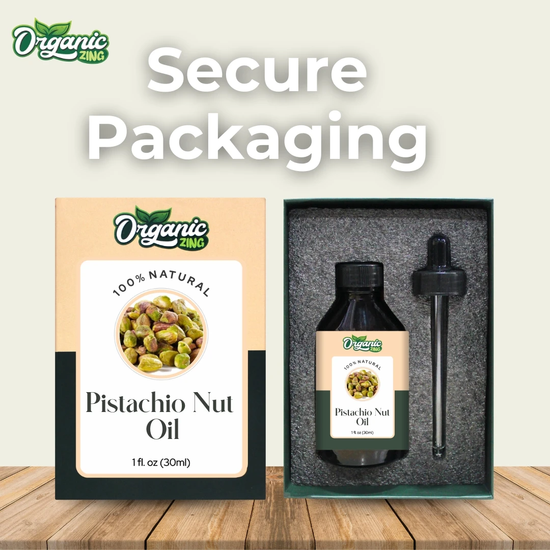 Organic Zing Pistachio Nut Oil 100% Pure And Natural Lowest Price Customized Packaging Available