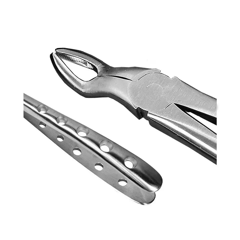 Зубные пинцеты набор 10 шт челюстно-лицевой хирургии зубные щипцы Профессиональный стоматолог Зуб Щипцы Комплект