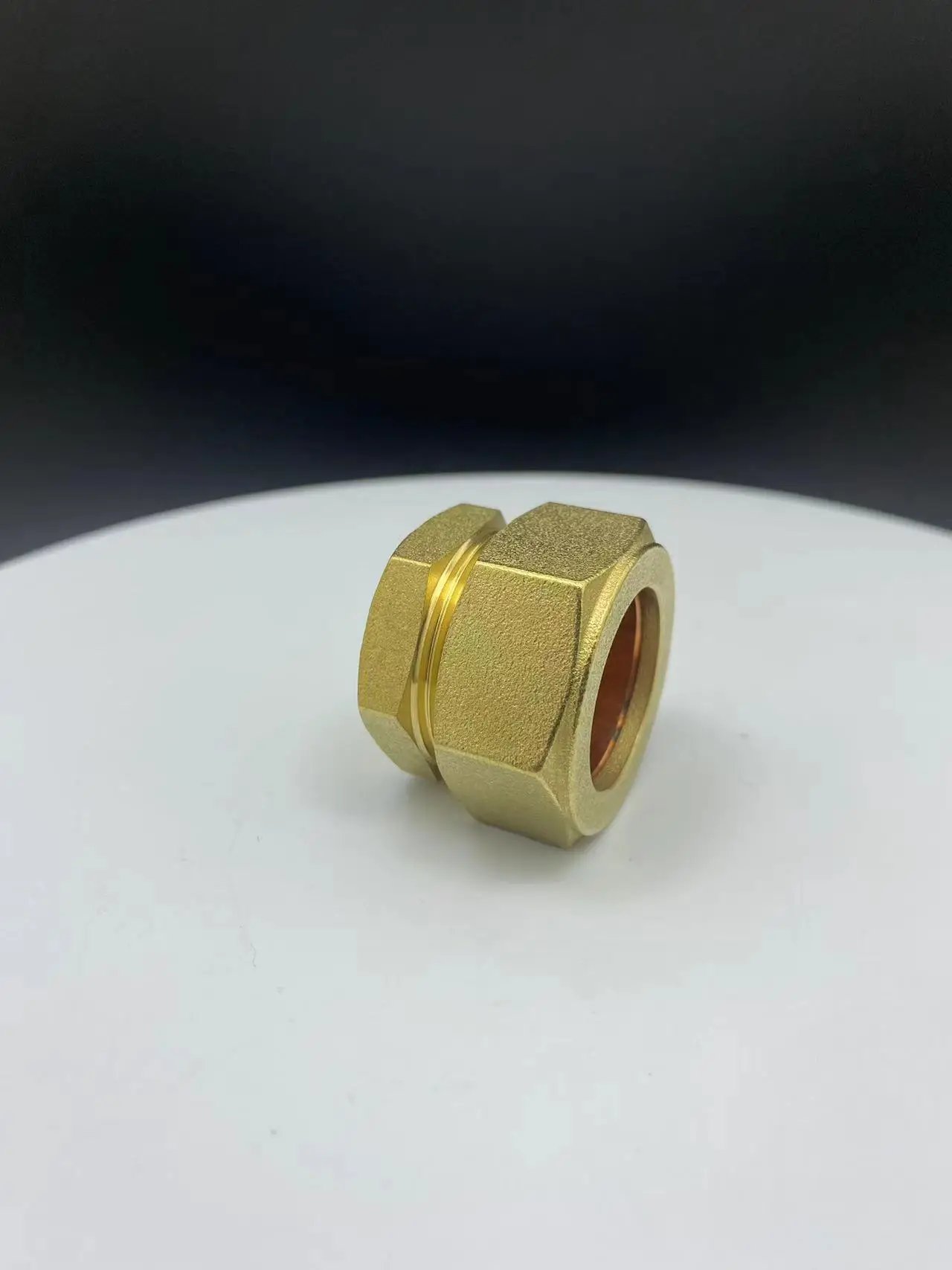 Hot selling high  quality pipe fitting NPT DOT brass male thread straight ferrule dot copper connector