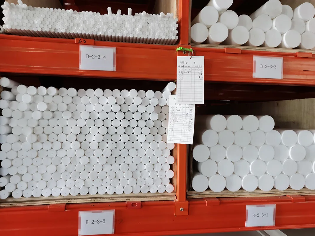2022 New Virgin PTFE MOULDED ROD Round Bar 100% pure white ptfe extruded rods