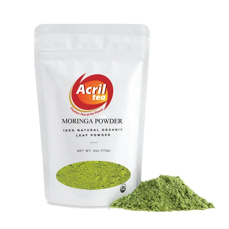 Сертифицированный USDA 100%, чистый мелкоизмельченный порошок Моринги, жидкий пищевой порошок для стебля листьев Моринги, дешевая цена, Шри-Ланка