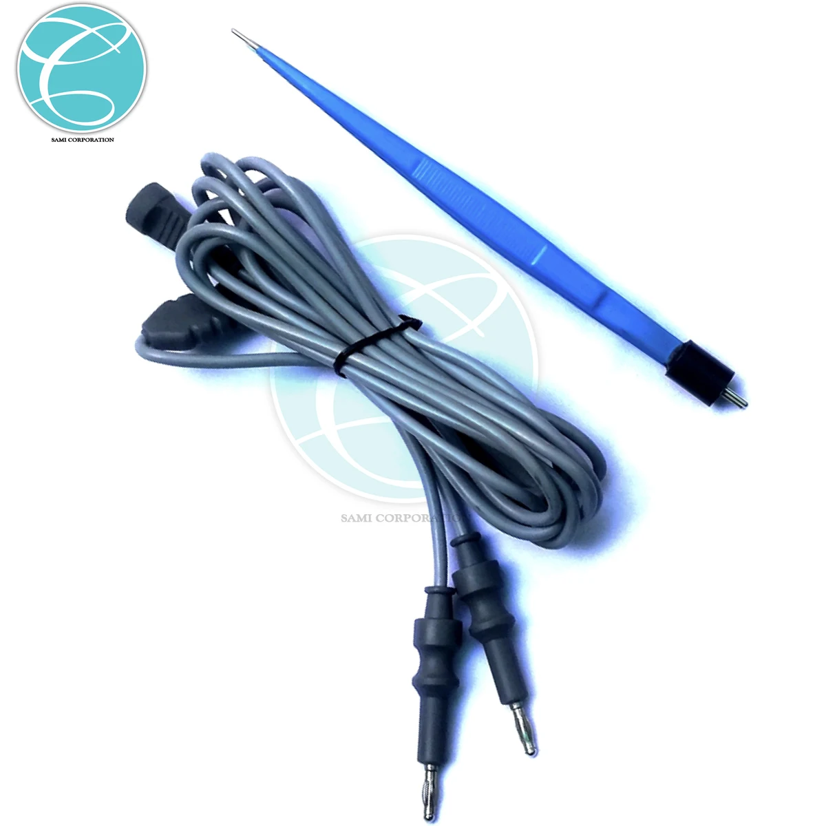 Bipolar Coagulation Forceps Reusable Bayonet and Straight US Bipolar Forceps By Sami corporation