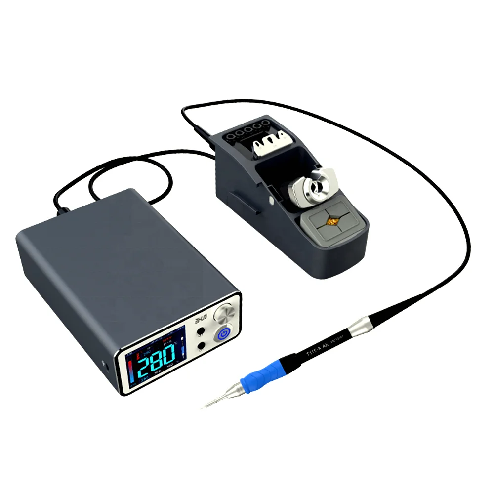 JCID AIXUN T3B T3A Intelligent Soldering Station With T115 Series Handle Welding Iron Tips Electric Set for SMD BGA Repair