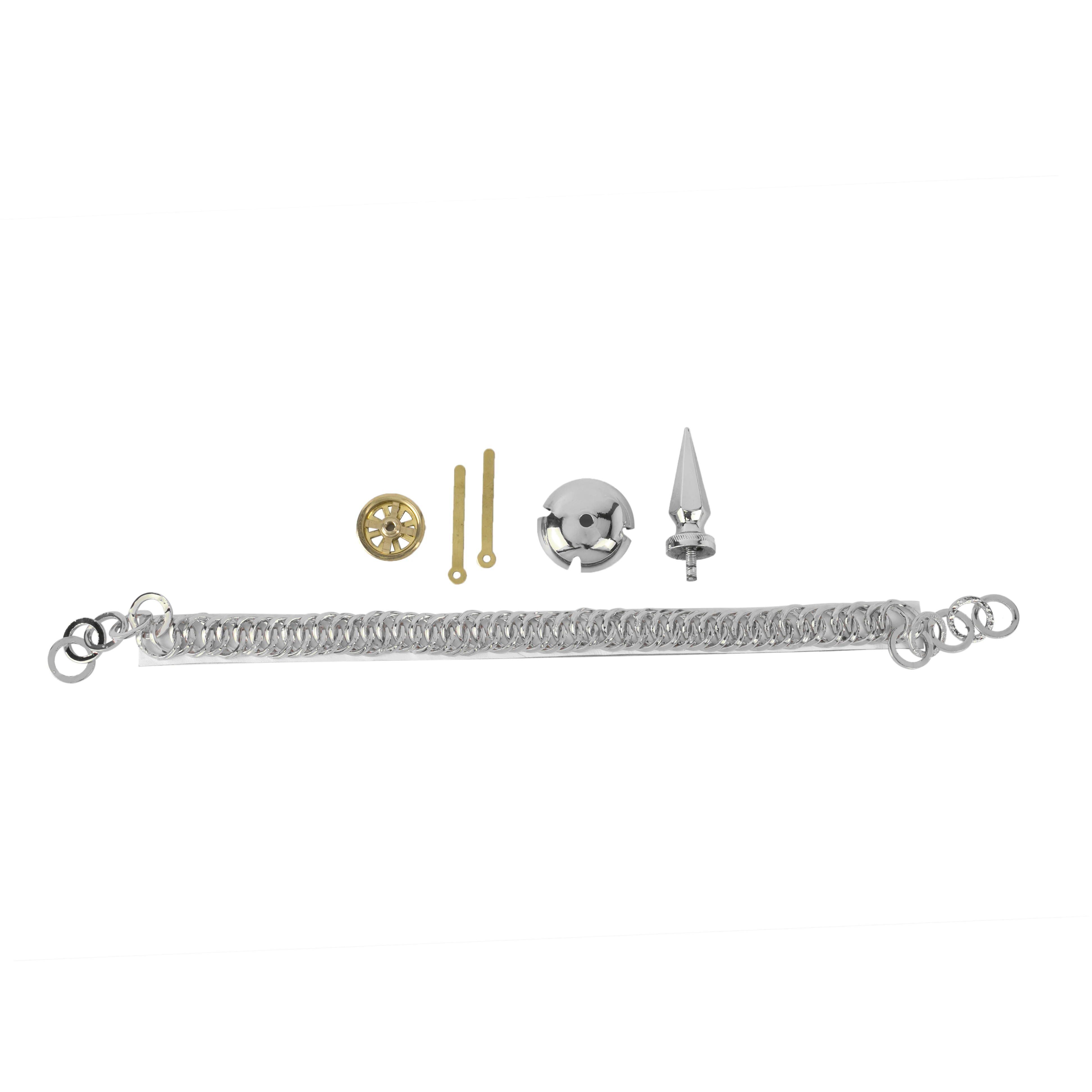 WOLSELEY PITH HELMET IN WHITE  WITH FITTINGS IN CHROME COLOUR