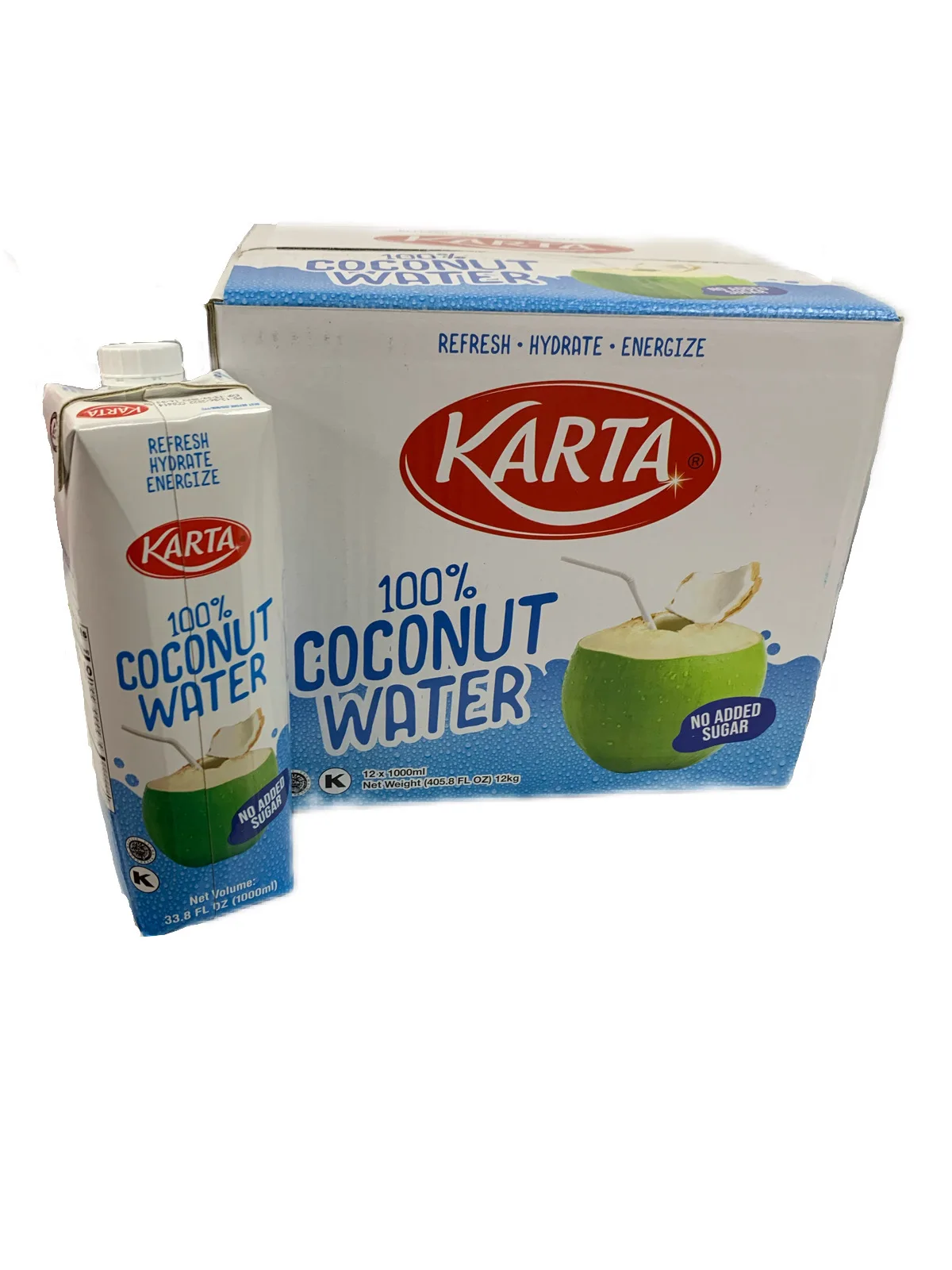 Karta King Coconut Water 1000ml Fat and cholesterol free coconut water concentrate coconut drink
