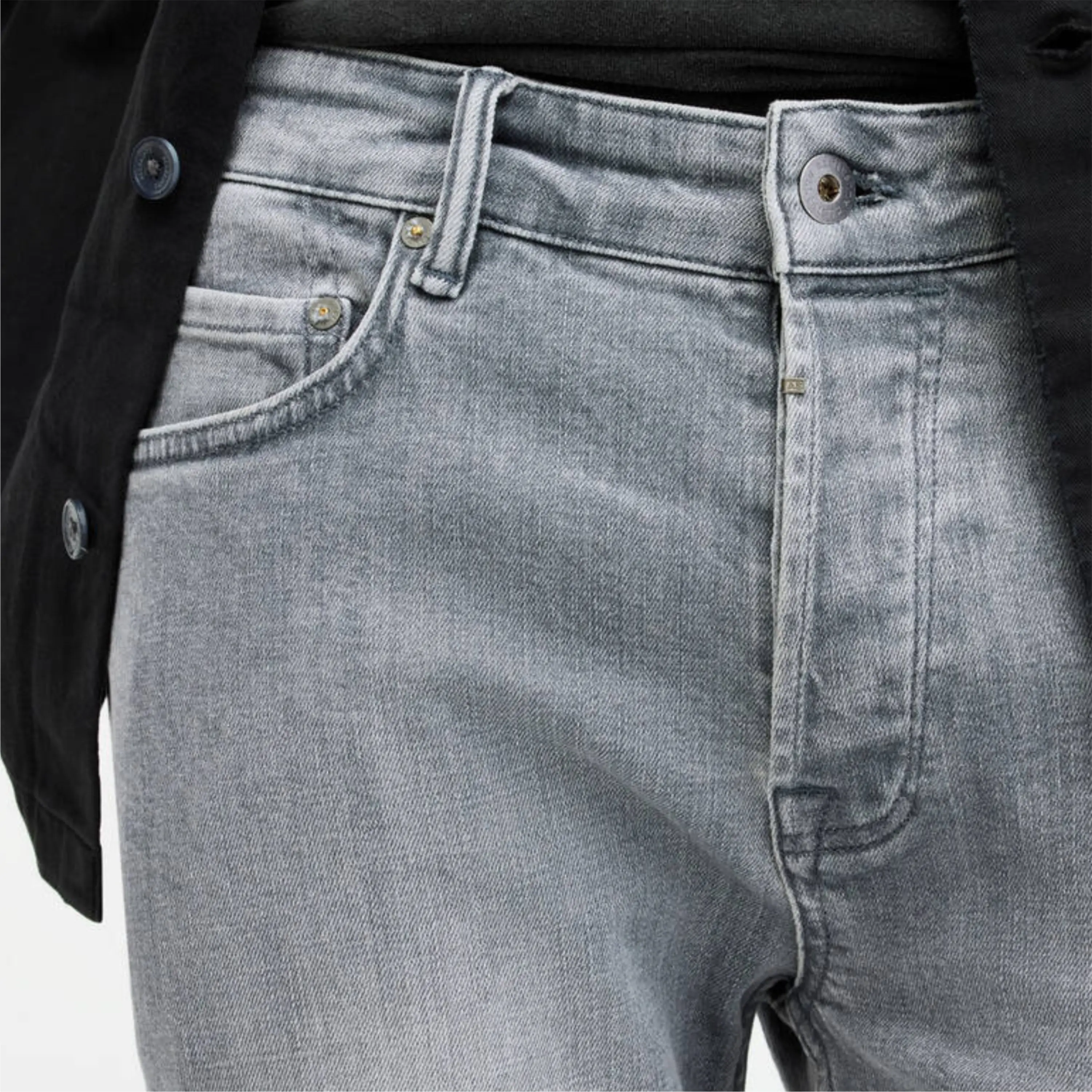 New Fashion Design Men Jeans Wholesale Men  High Quality Brand Ripped Black Denim Jean