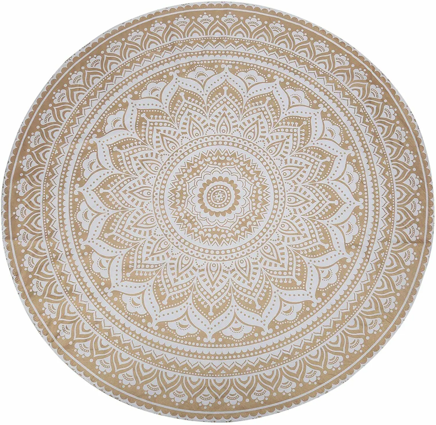 Wall Hanging Cotton Mandala Table Cloth round Beach Towel Wall Hanging Yoga Mat Woven Home Decor Picnic Mat Table Cover