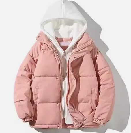 Long Hooded Down Puffer Jackets Tie Dye Sublimation Print Quilted Bubble Jackets Casual Winter Padded Coat Kids Girls