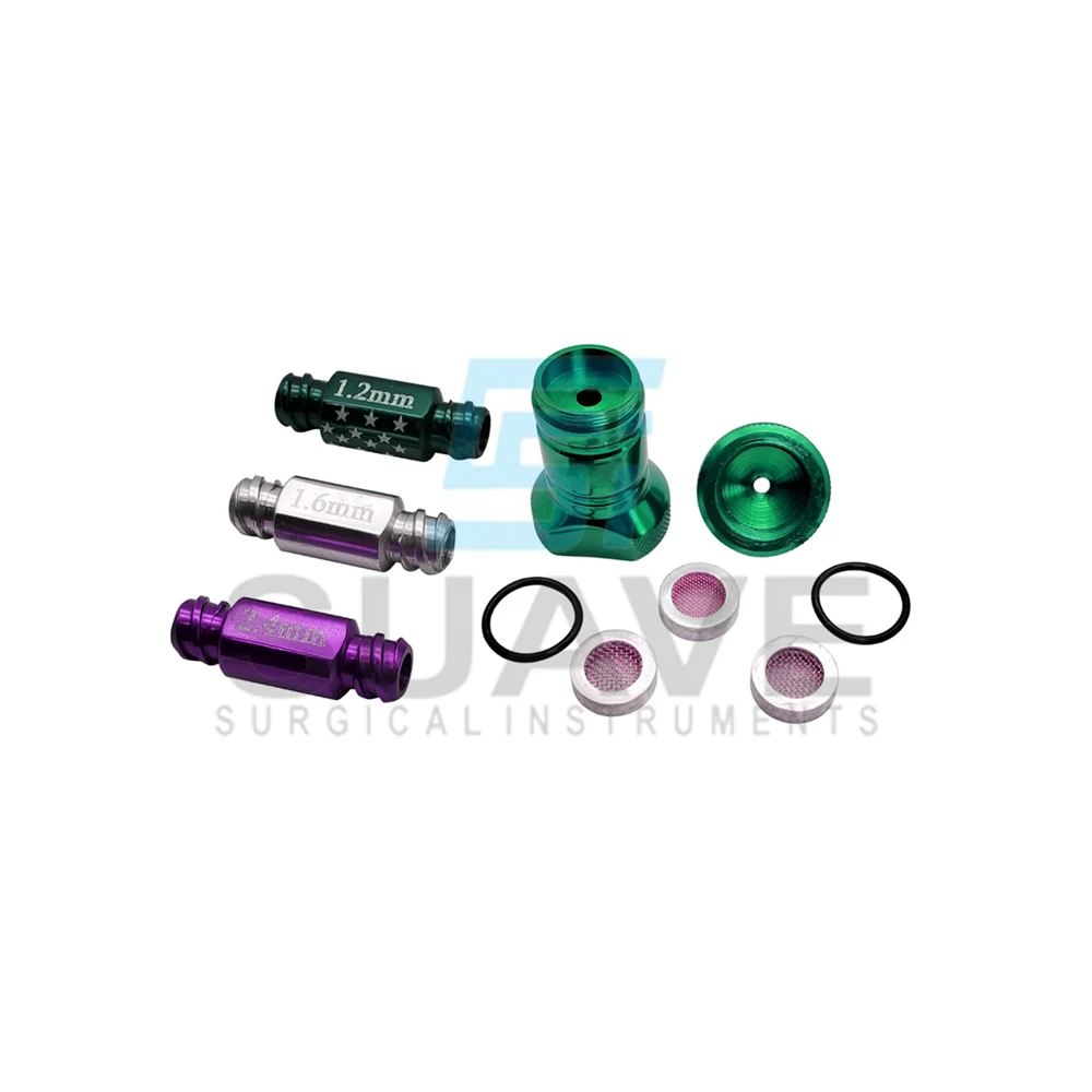 Nano Fat Kit For Fat Grafting With 3 Sizes Transfer Adapters, Wholesale Rate Filters and Seals By SUAVE SURGICAL INSTRUMENTS